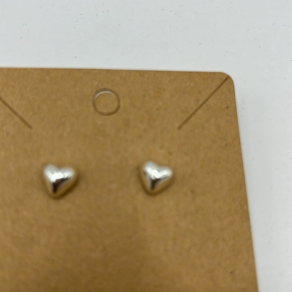 Stud Earrings 6 Pairs Shell Star Heart Cat Round with Rhinestones Ball Earrings - Picture 5 of 10